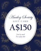 Analog Society gift card, A$150