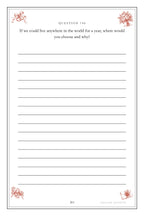 How We Met, Married and Stayed hardcover gift edition, inside page 203