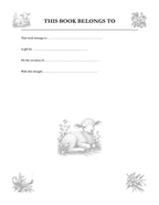 In Your Own Hand — The Gospel of Luke - inside page: This Book Belongs To (printed in black and white)