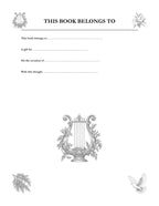 In Your Own Hand — The Psalms - inside page: This Book Belongs To (printed in black and white)