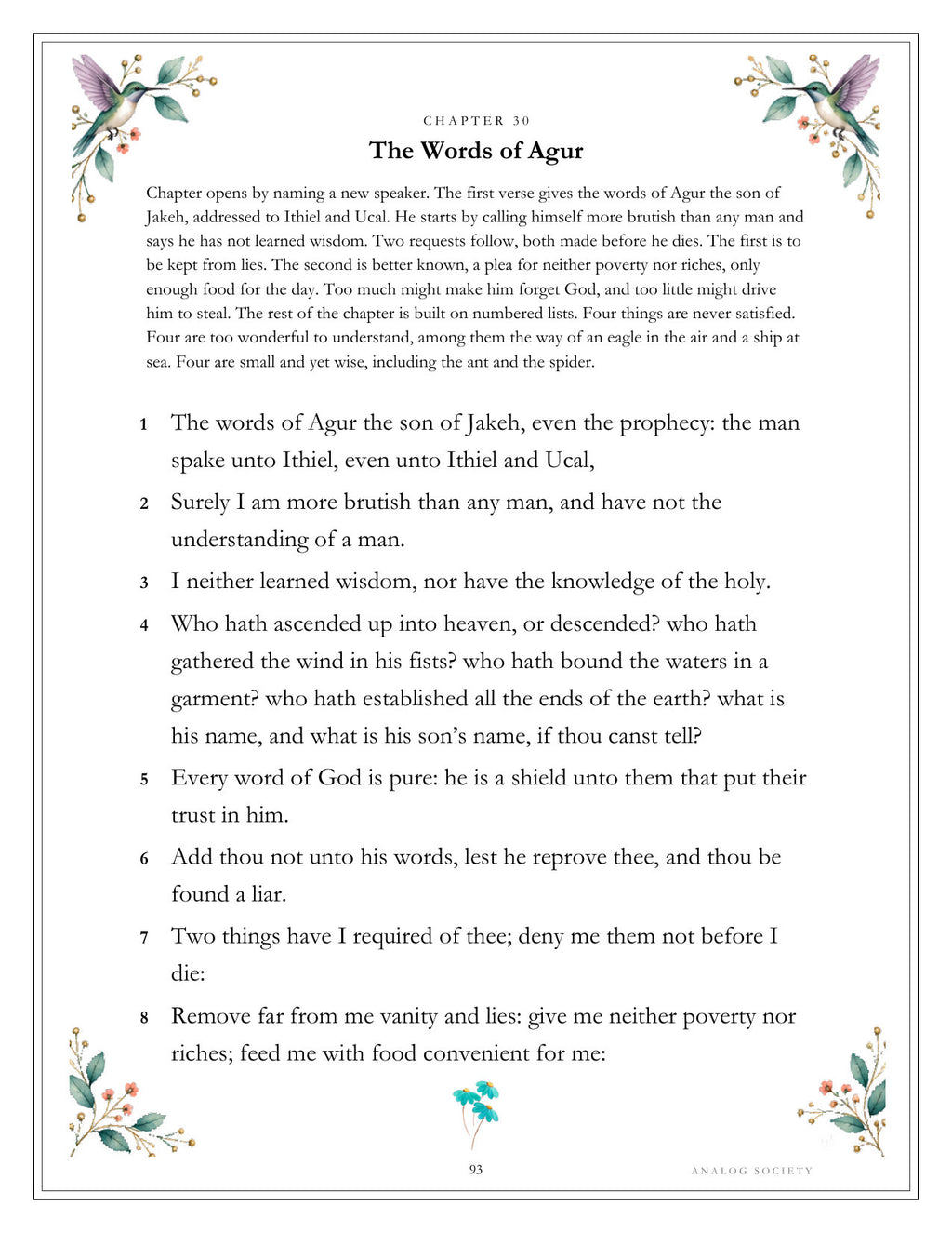 Inside A Treasury of Proverbs - page 93