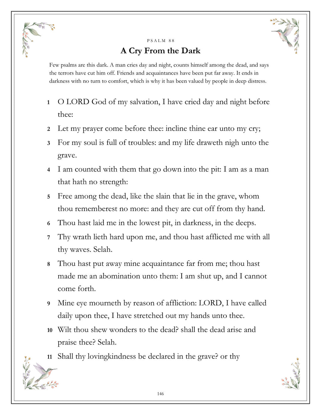 Inside A Treasury of Psalms - page 146