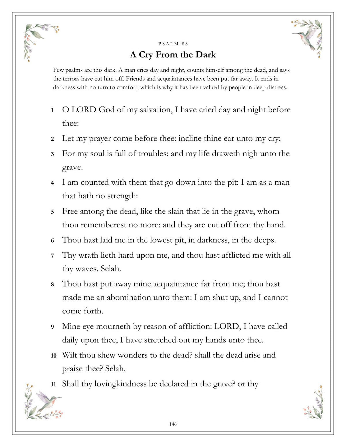 Inside A Treasury of Psalms - page 146