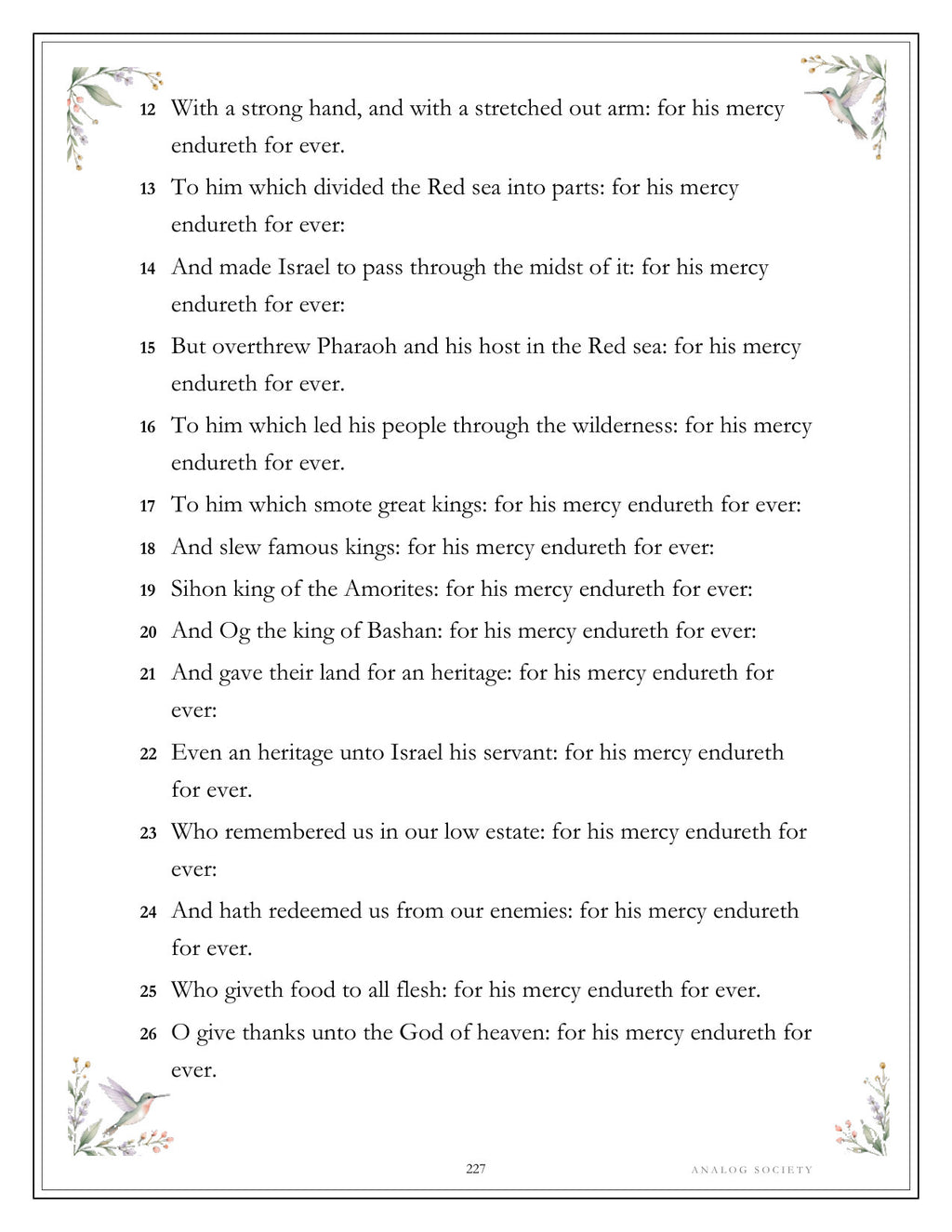 Inside A Treasury of Psalms - page 227