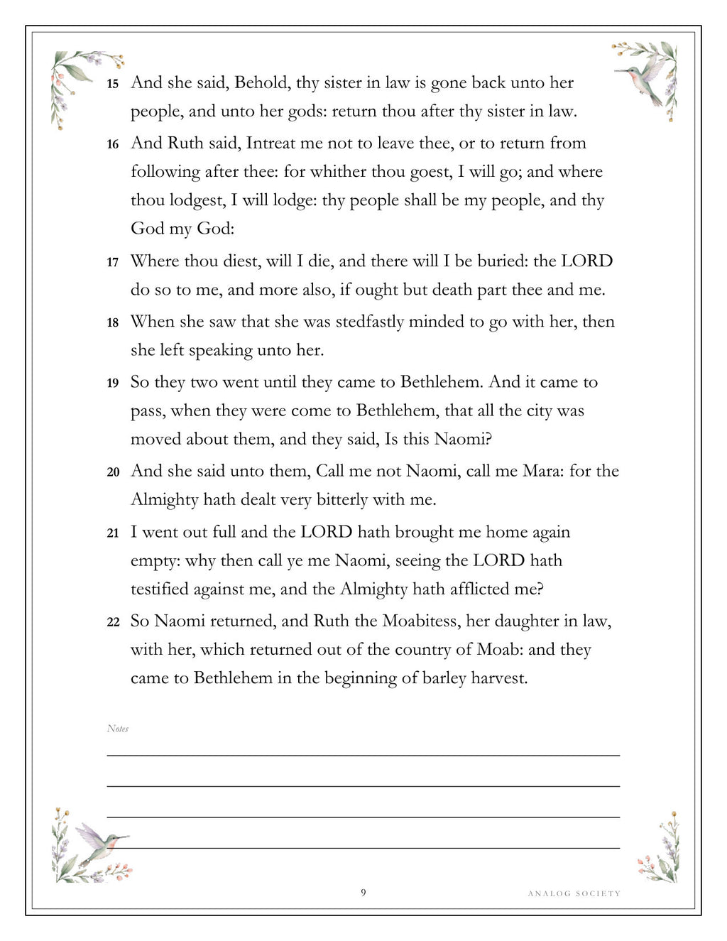 Inside Ruth and Esther - page 9