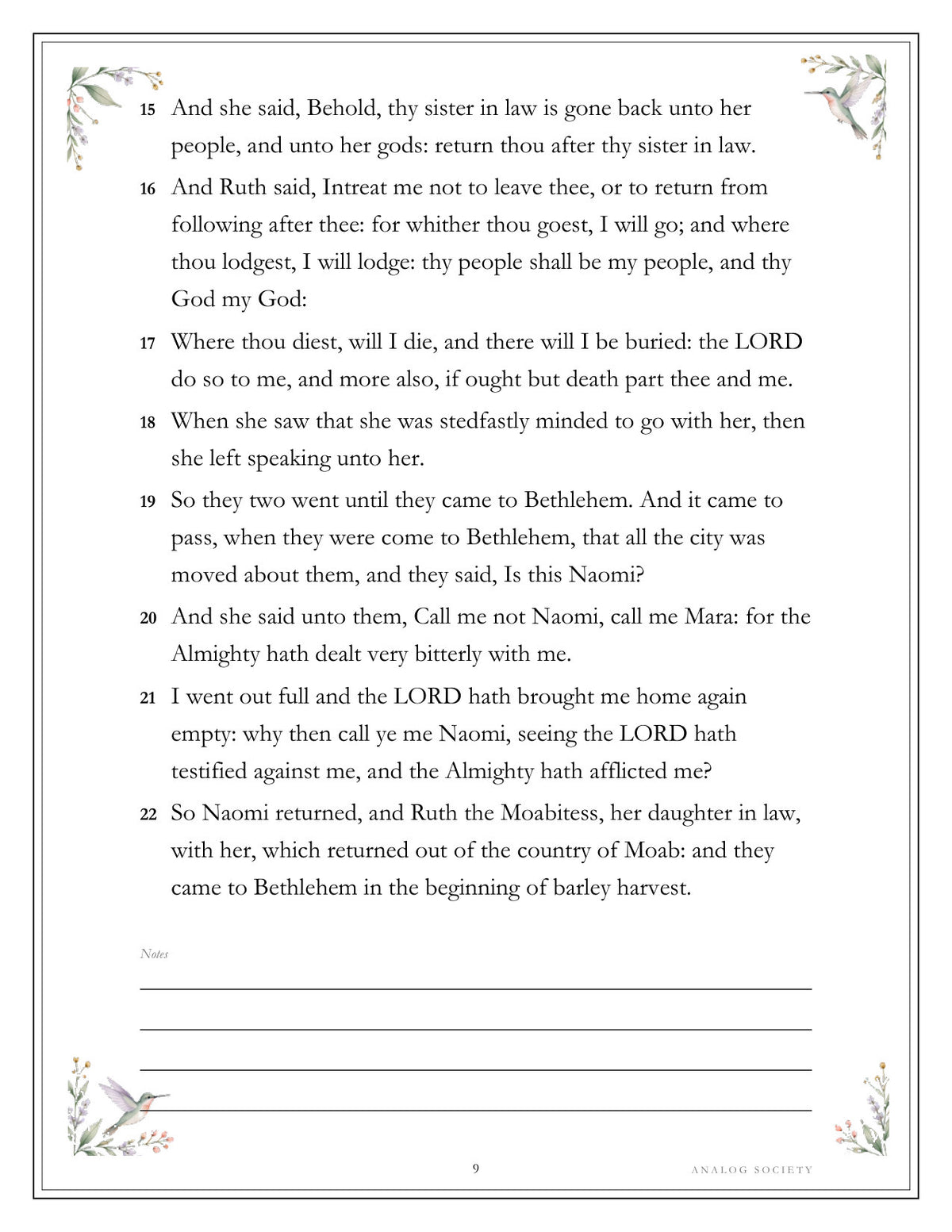 Inside Ruth and Esther - page 9