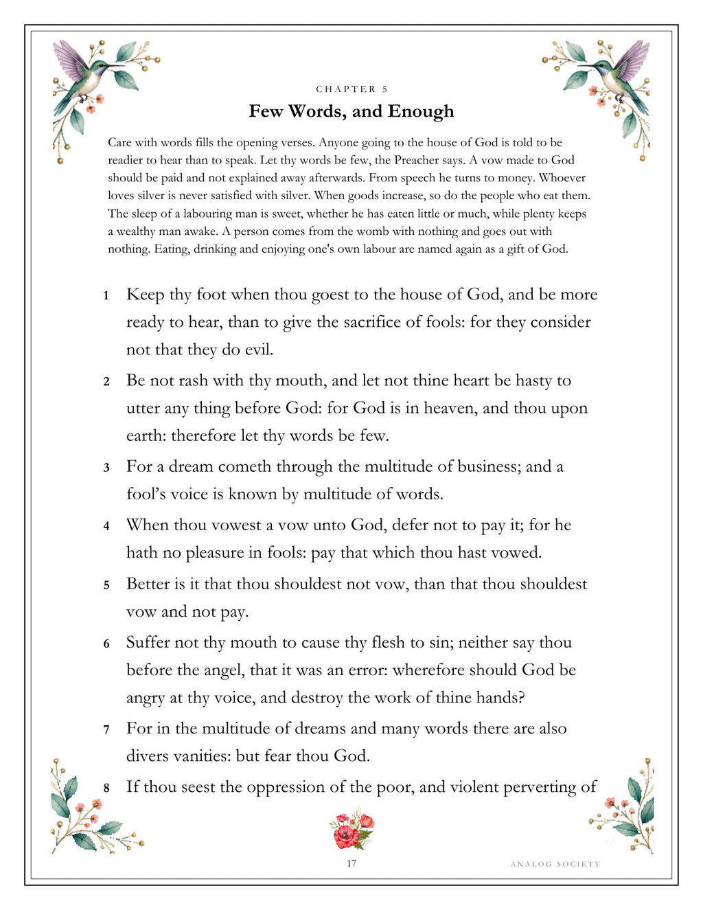 Inside Ecclesiastes and the Song of Solomon - page 17