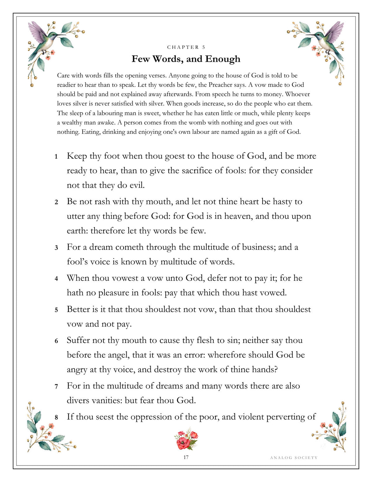 Inside Ecclesiastes and the Song of Solomon - page 17