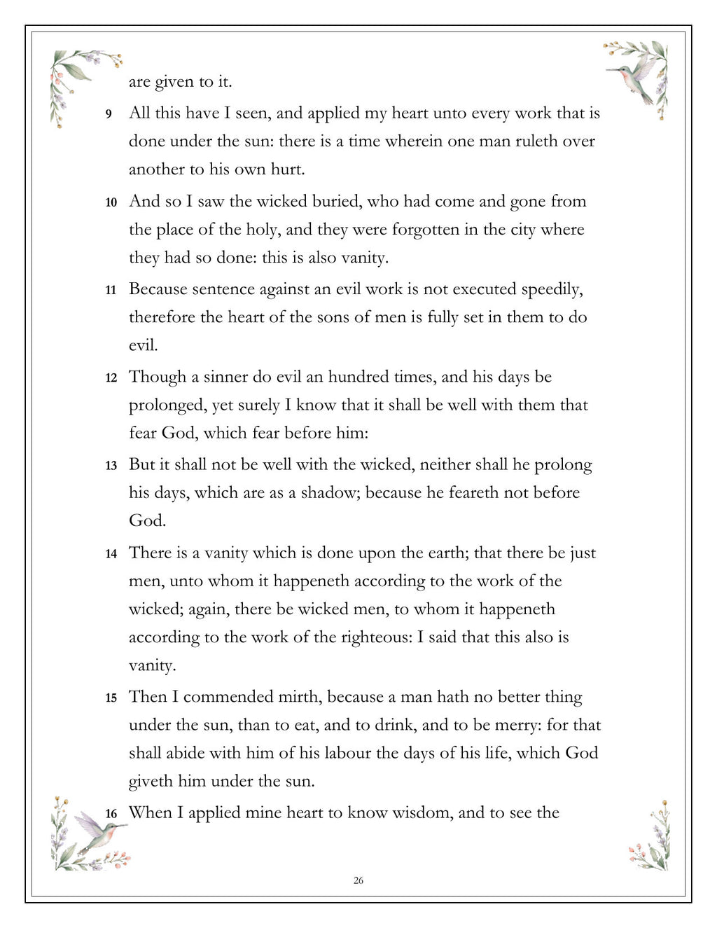 Inside Ecclesiastes and the Song of Solomon - page 26
