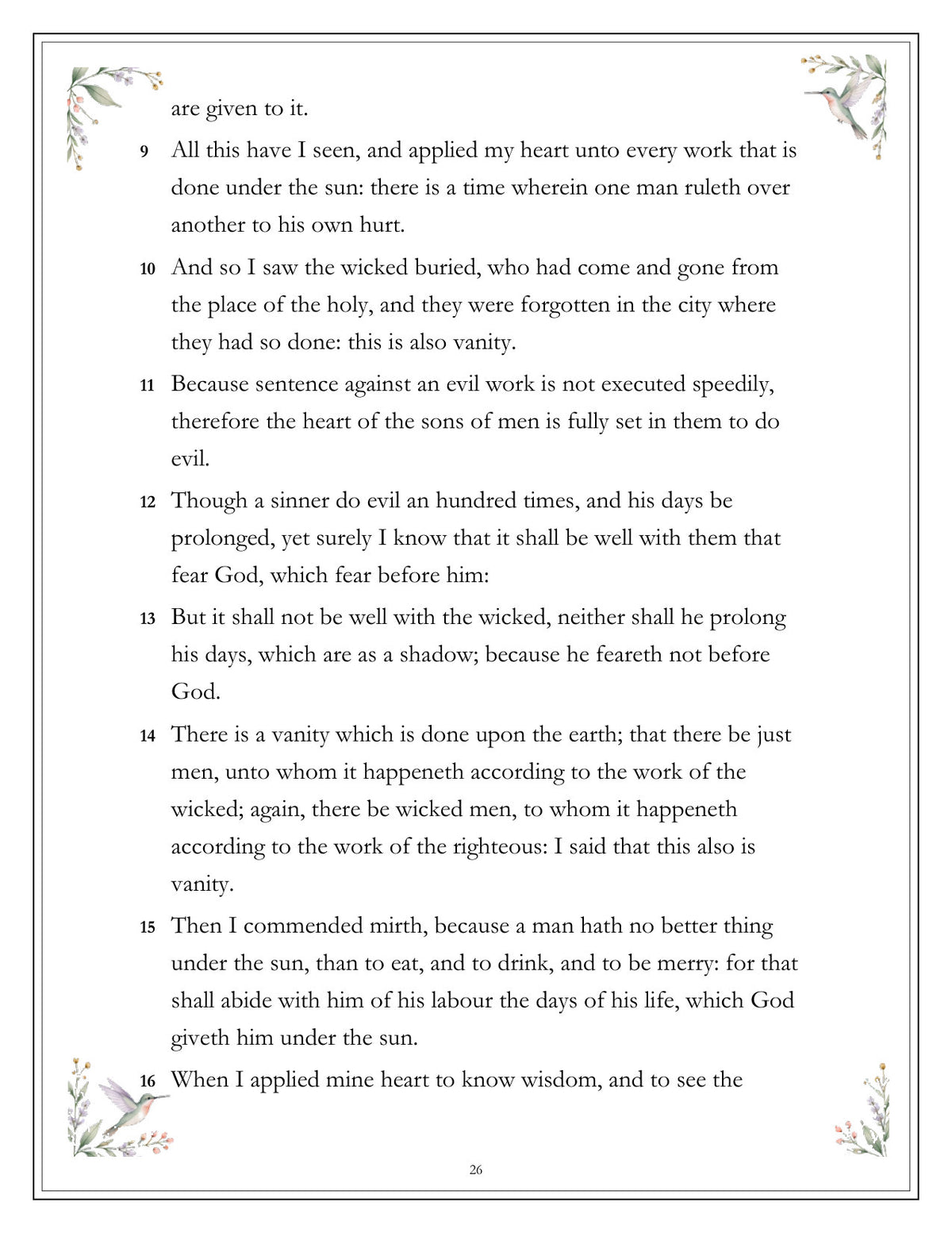 Inside Ecclesiastes and the Song of Solomon - page 26