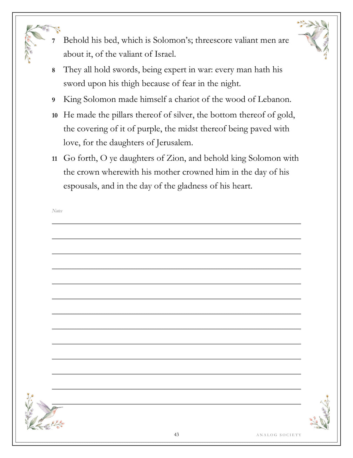 Inside Ecclesiastes and the Song of Solomon - page 43