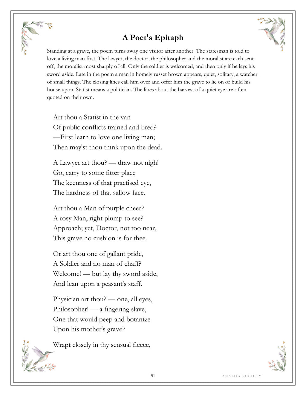 Inside Wordsworth — Best Loved - page 51