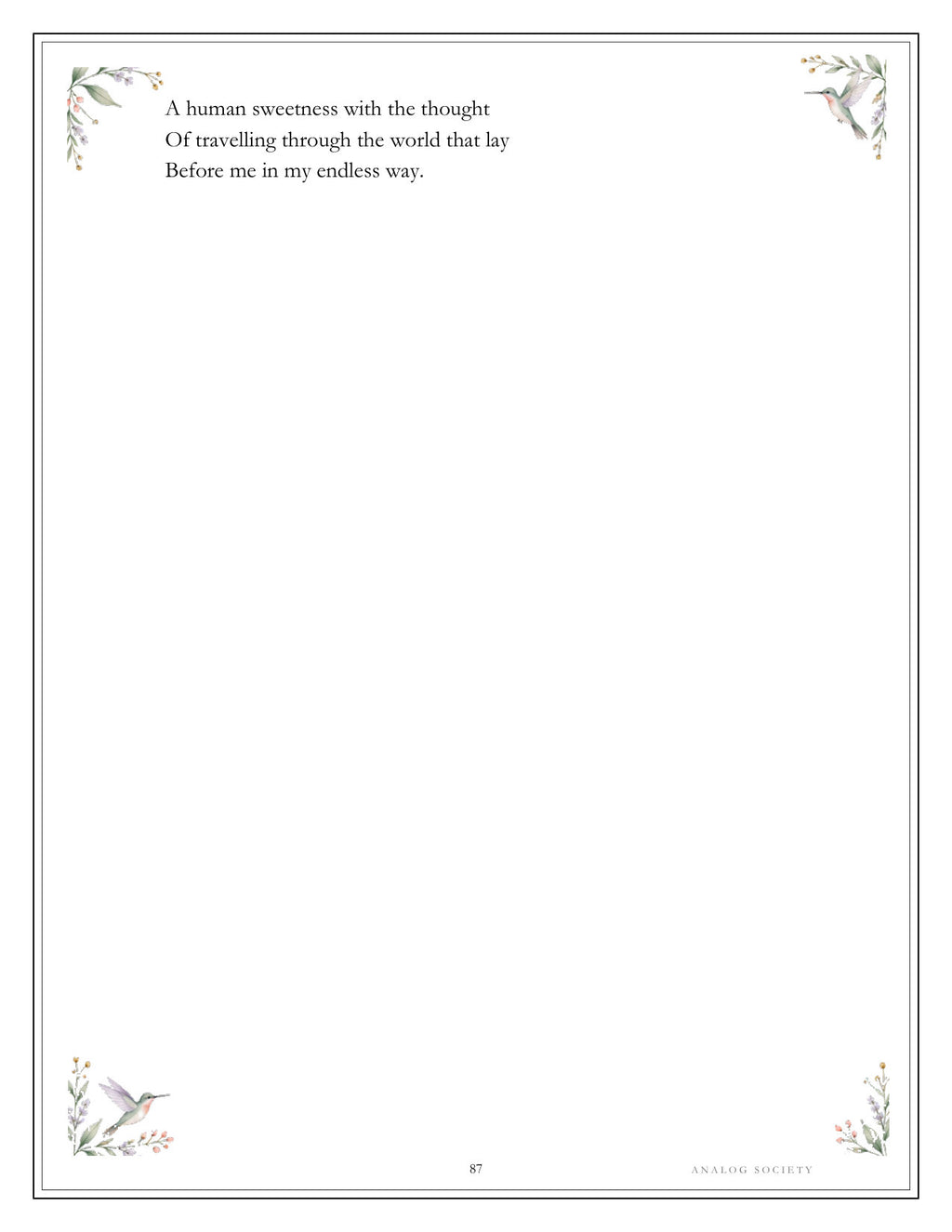 Inside Wordsworth — Best Loved - page 87