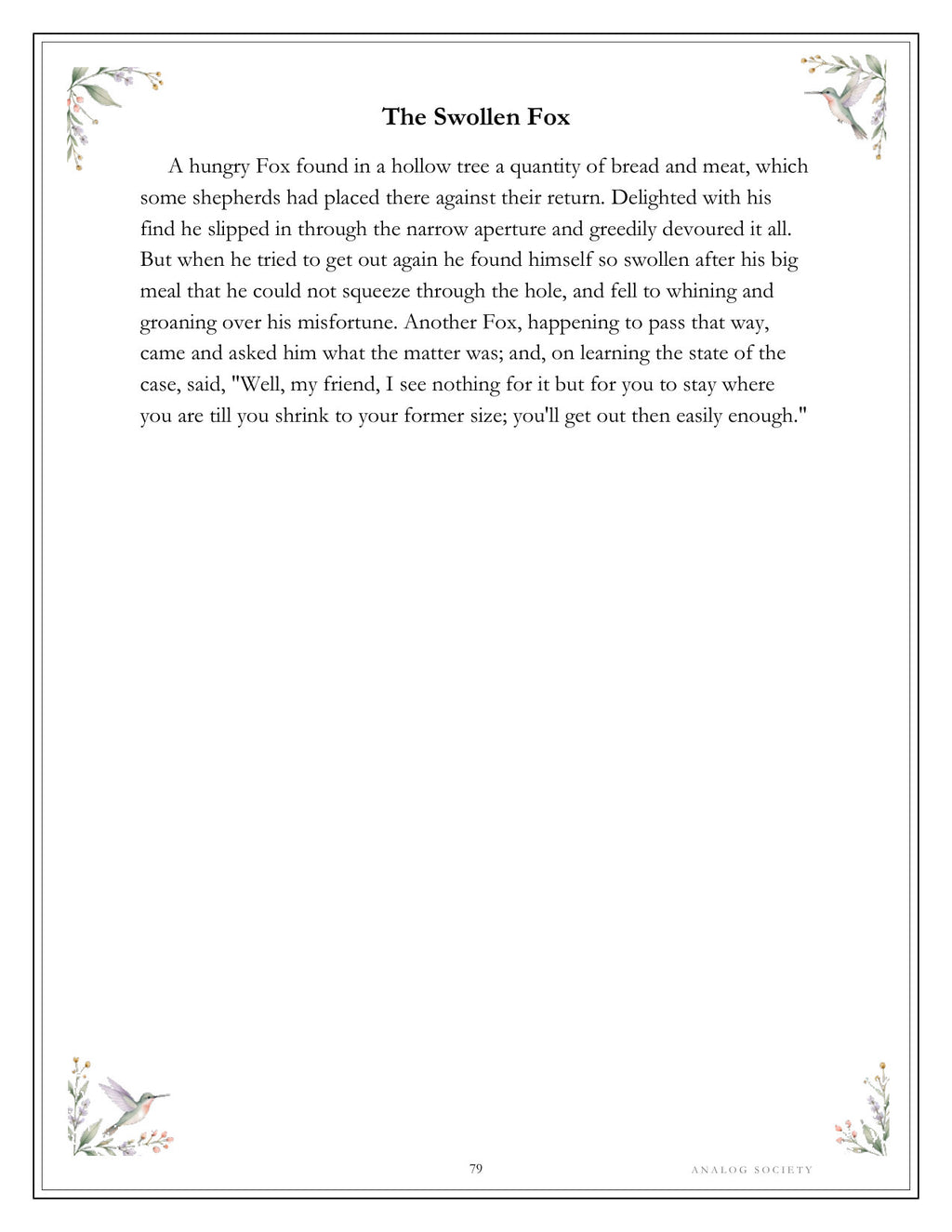 Inside Aesop's Fables - page 79