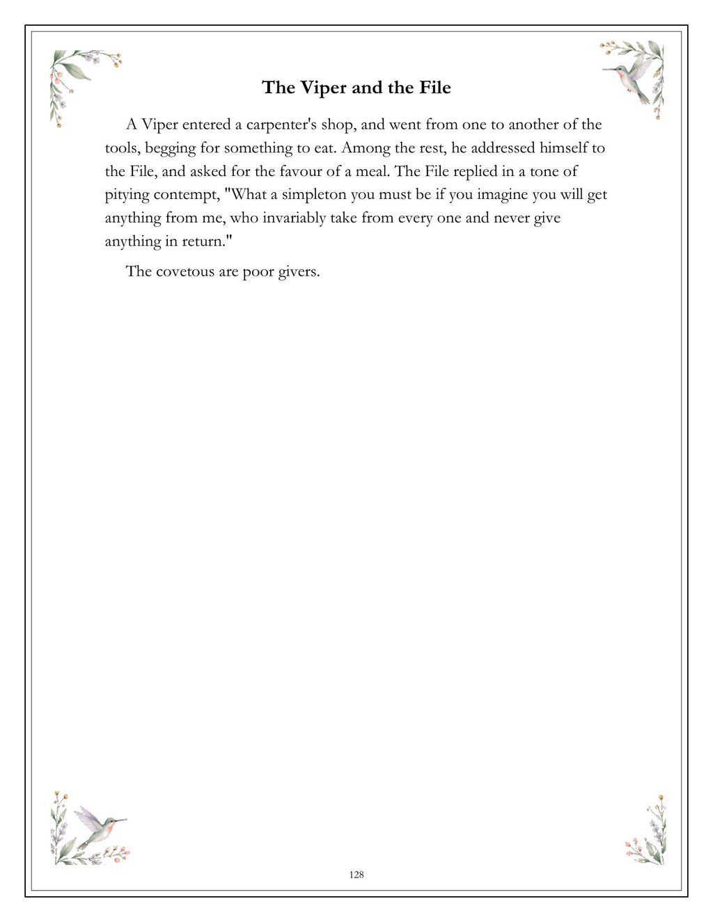 Inside Aesop's Fables - page 128