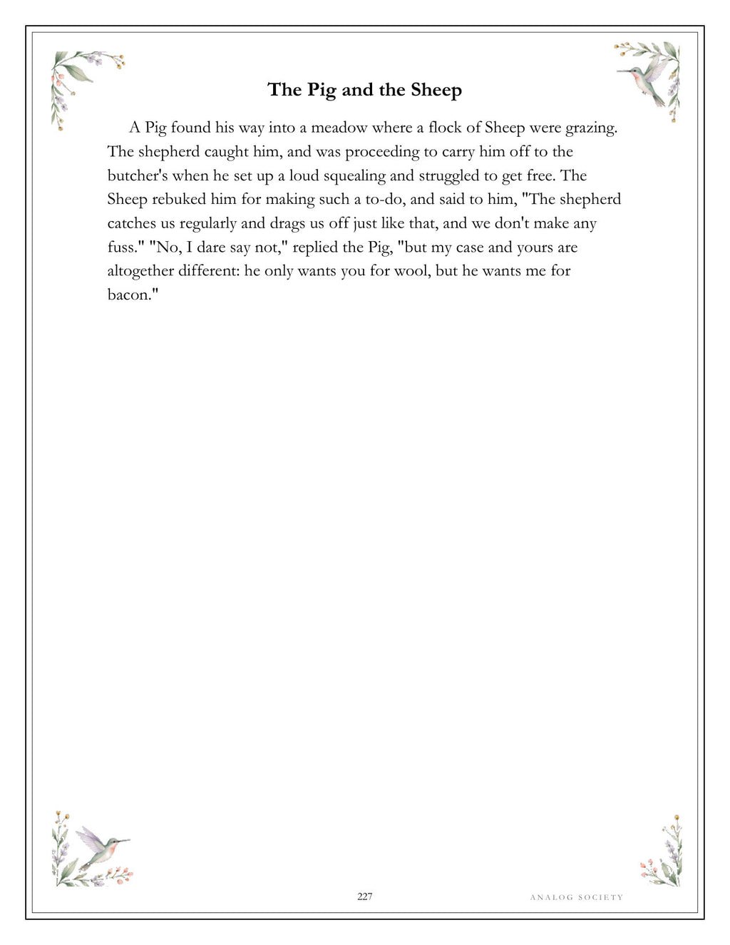 Inside Aesop's Fables - page 227