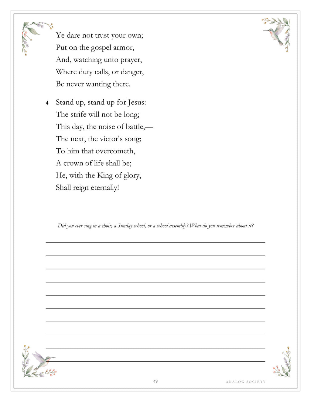 Inside Hymns We Remember - page 49