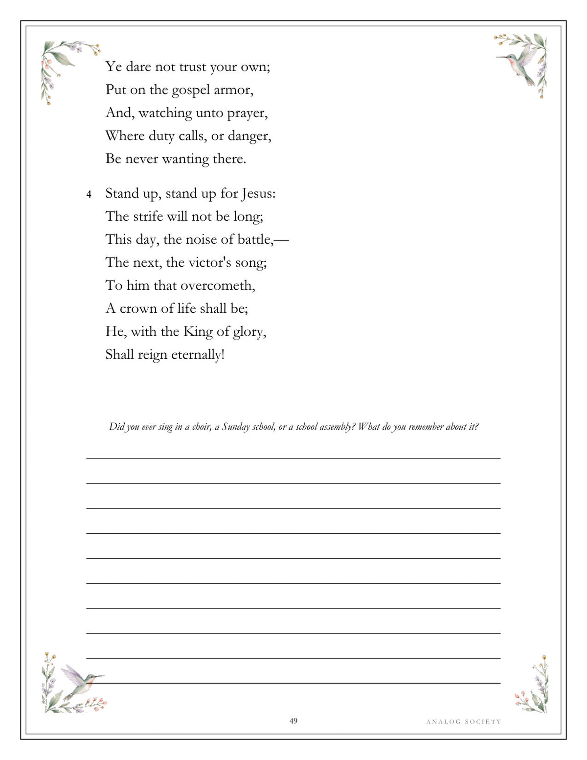Inside Hymns We Remember - page 49