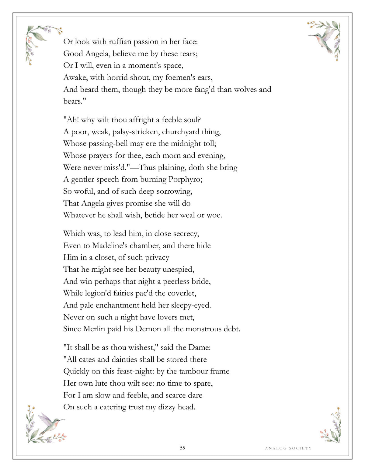 Inside Keats — The Poems of 1820 - page 55