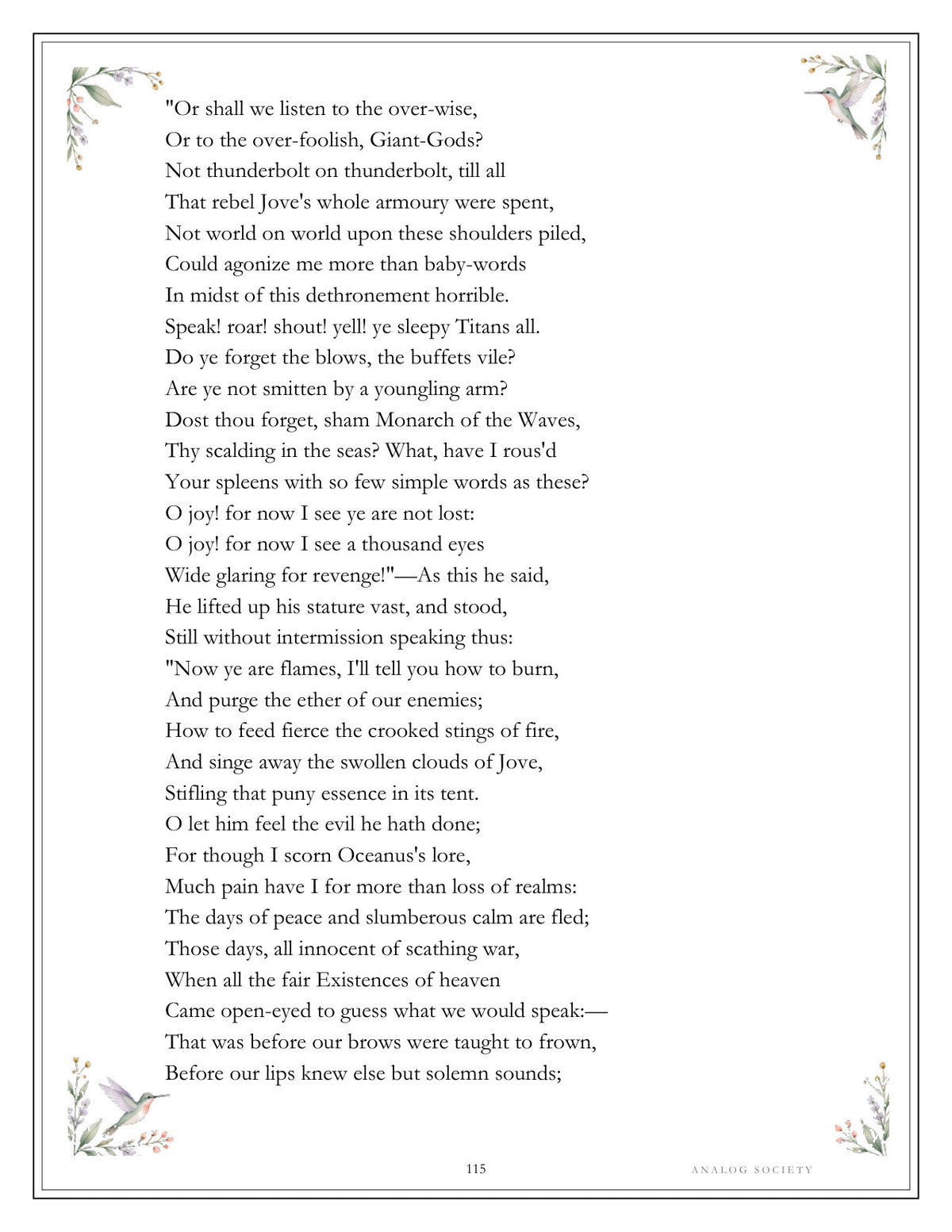 Inside Keats — The Poems of 1820 - page 115
