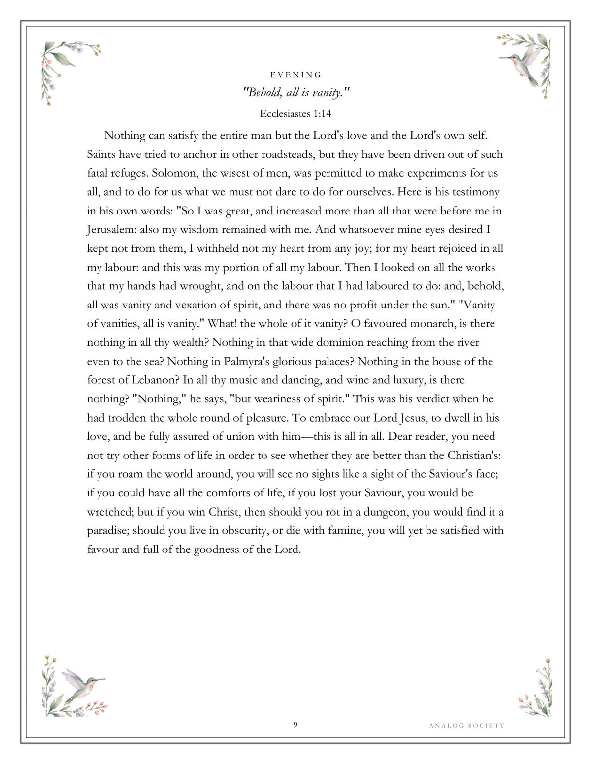 Inside An Advent with Spurgeon - page 9