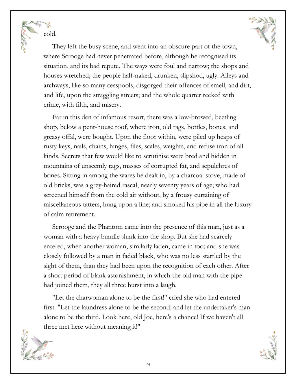 Inside A Christmas Carol - page 74