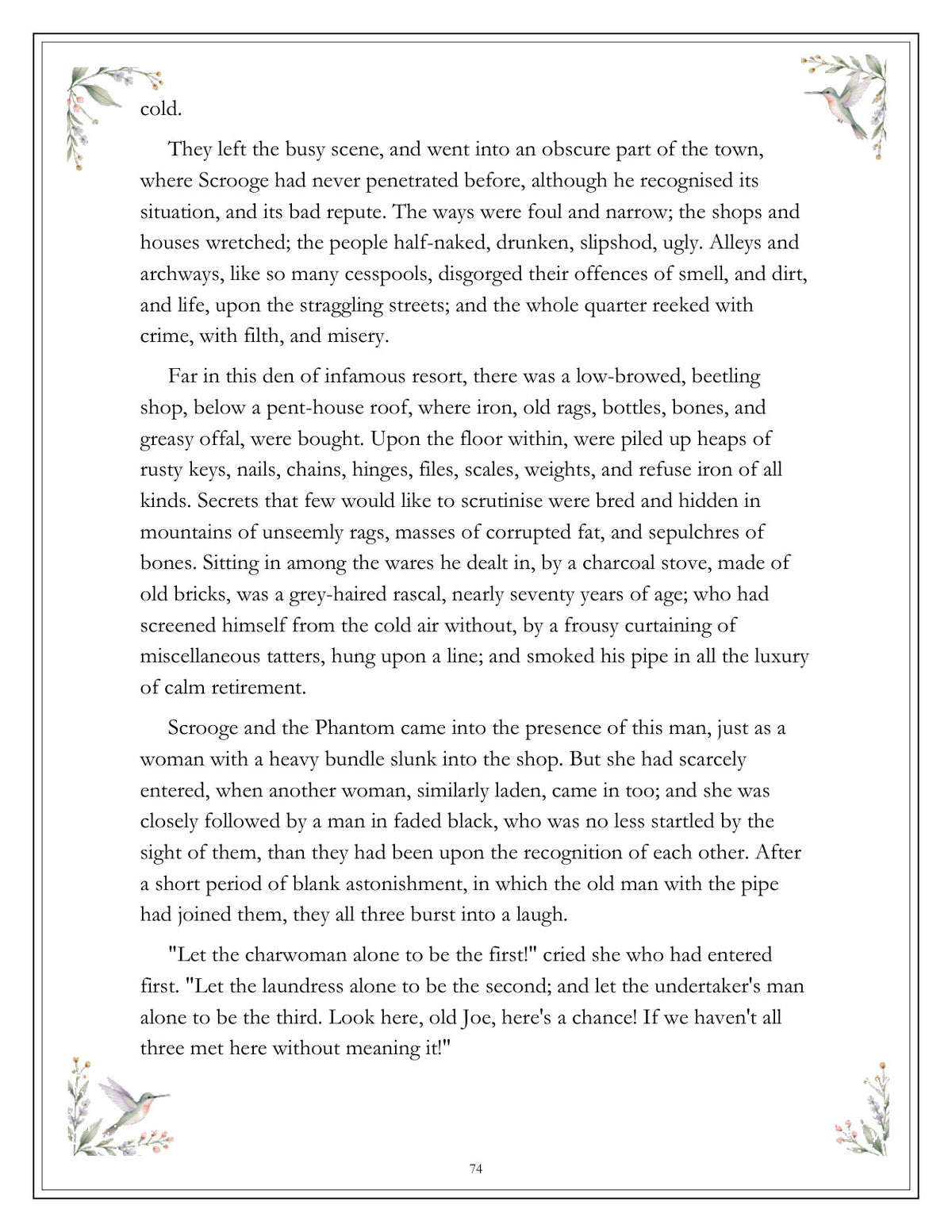 Inside A Christmas Carol - page 74