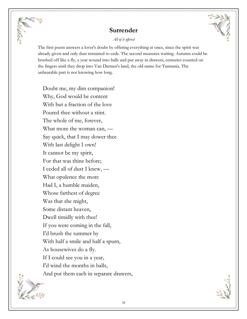 Inside Emily Dickinson - page 34