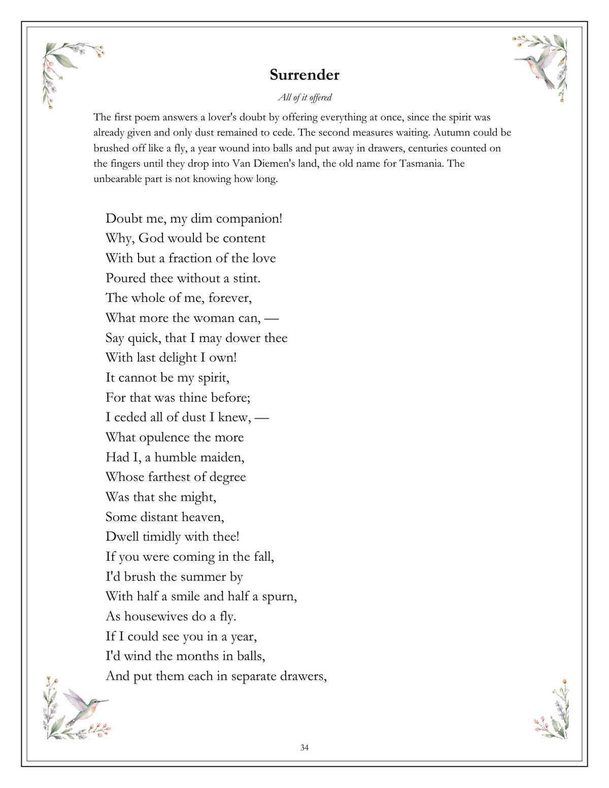 Inside Emily Dickinson - page 34
