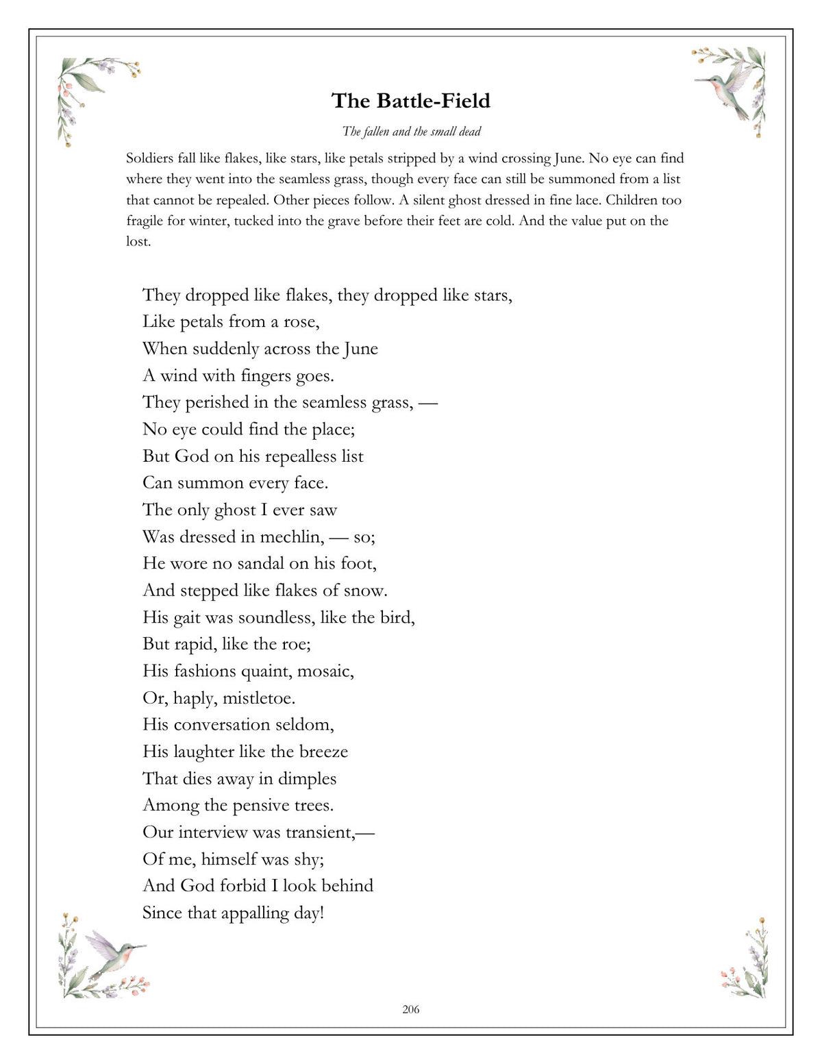 Inside Emily Dickinson - page 206
