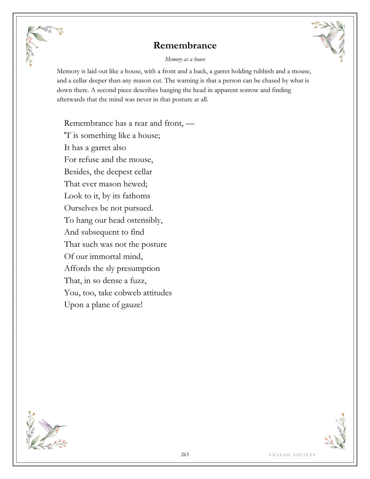 Inside Emily Dickinson - page 263