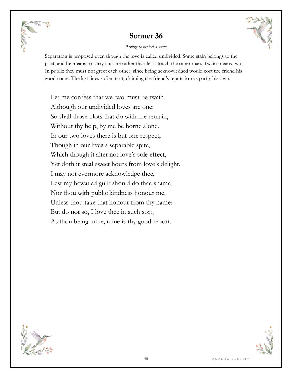 Inside Shakespeare's Sonnets - page 45