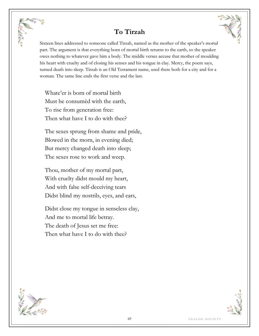 Inside Songs of Innocence and Experience - page 69