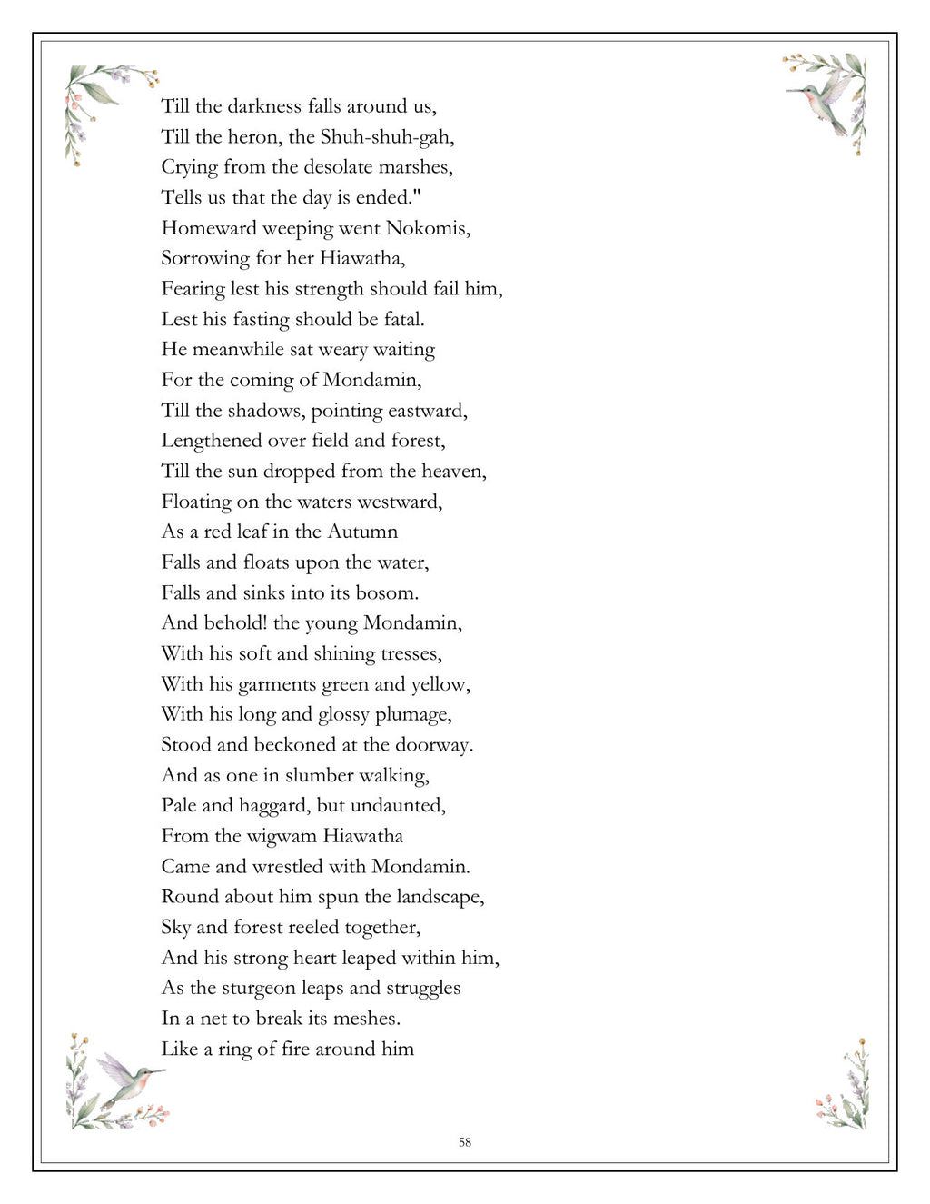 Inside The Song of Hiawatha - page 58