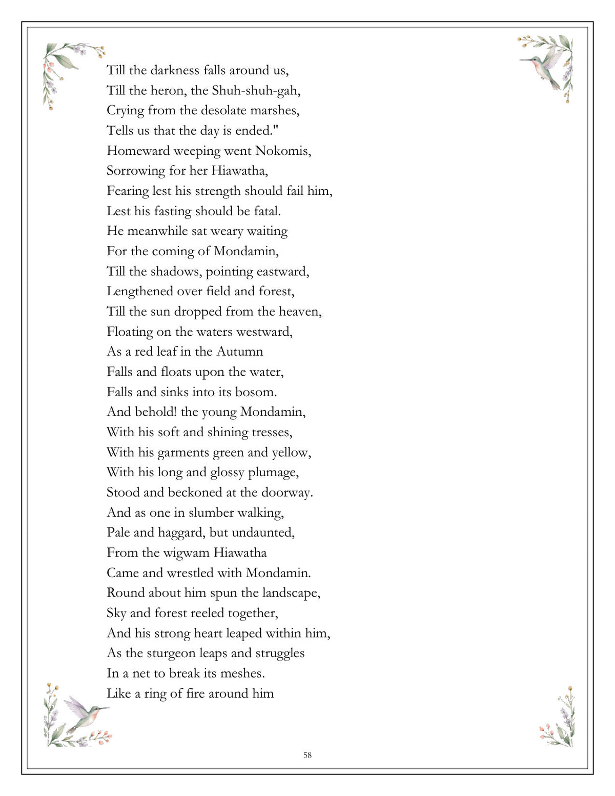 Inside The Song of Hiawatha - page 58