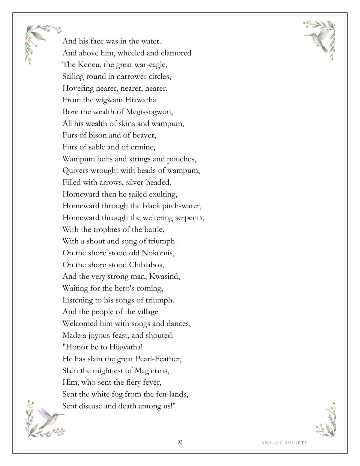 Inside The Song of Hiawatha - page 93
