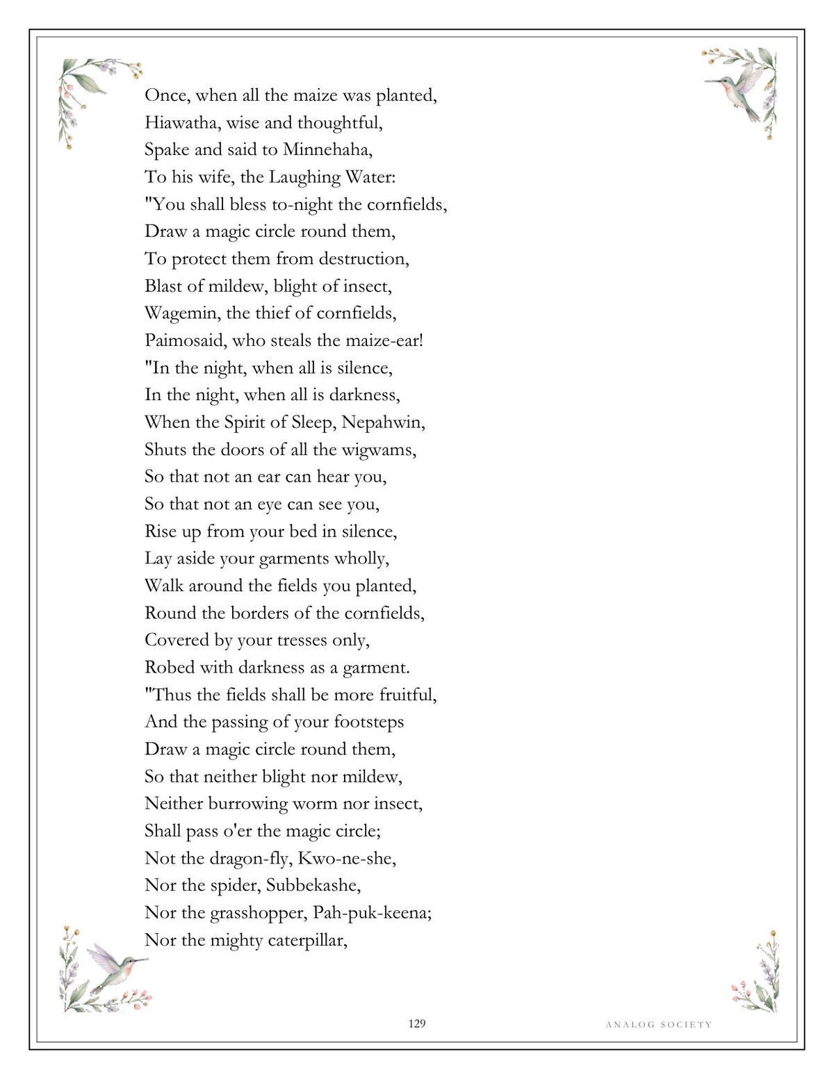 Inside The Song of Hiawatha - page 129