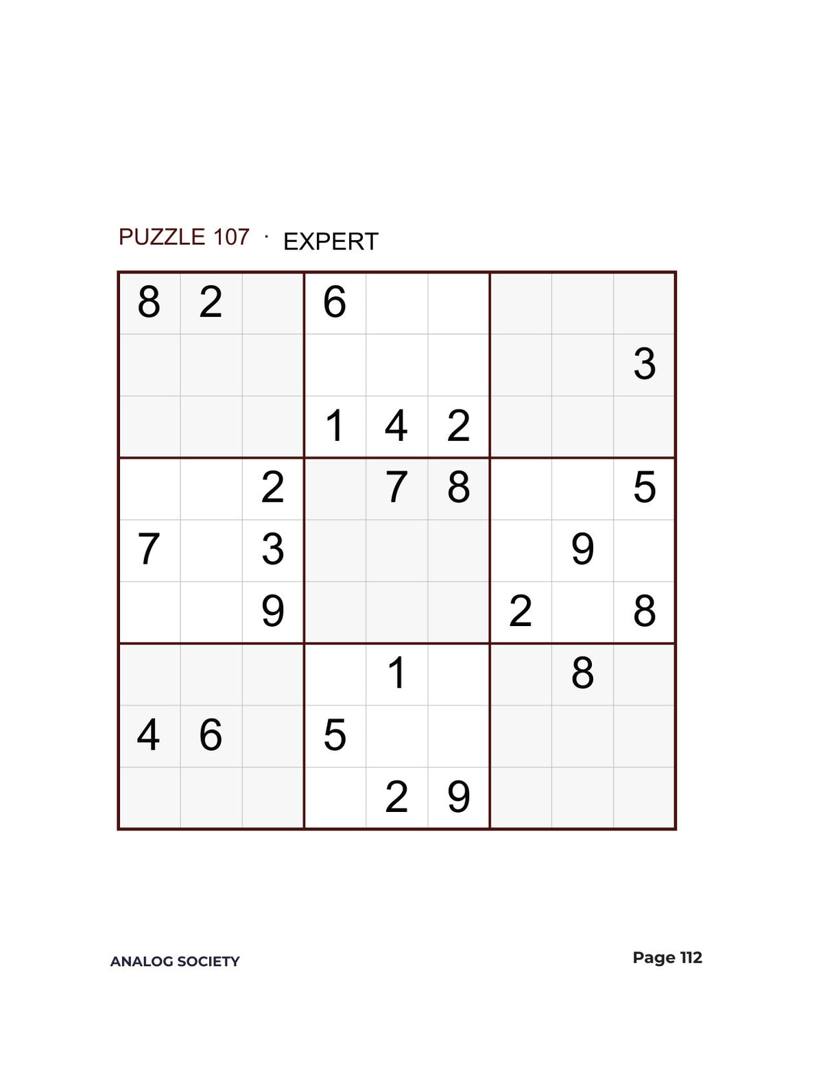 Inside Expert Sudoku — 200 Extreme Puzzles - page 112