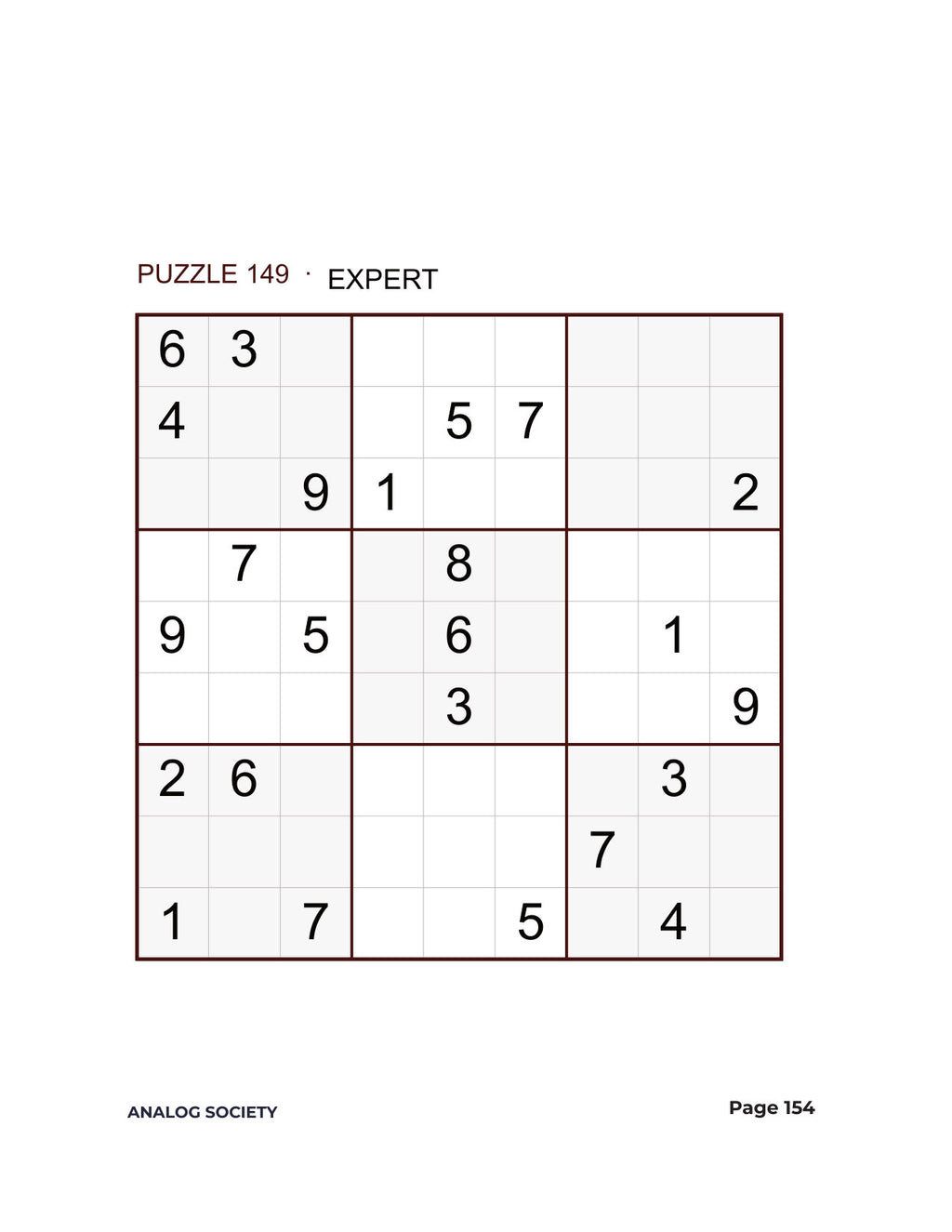 Inside Expert Sudoku — 200 Extreme Puzzles - page 154