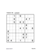Inside Expert Sudoku — 300 Hard Puzzles - page 164