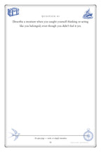 Leaving, Arriving, Belonging hardcover gift edition, inside page 95