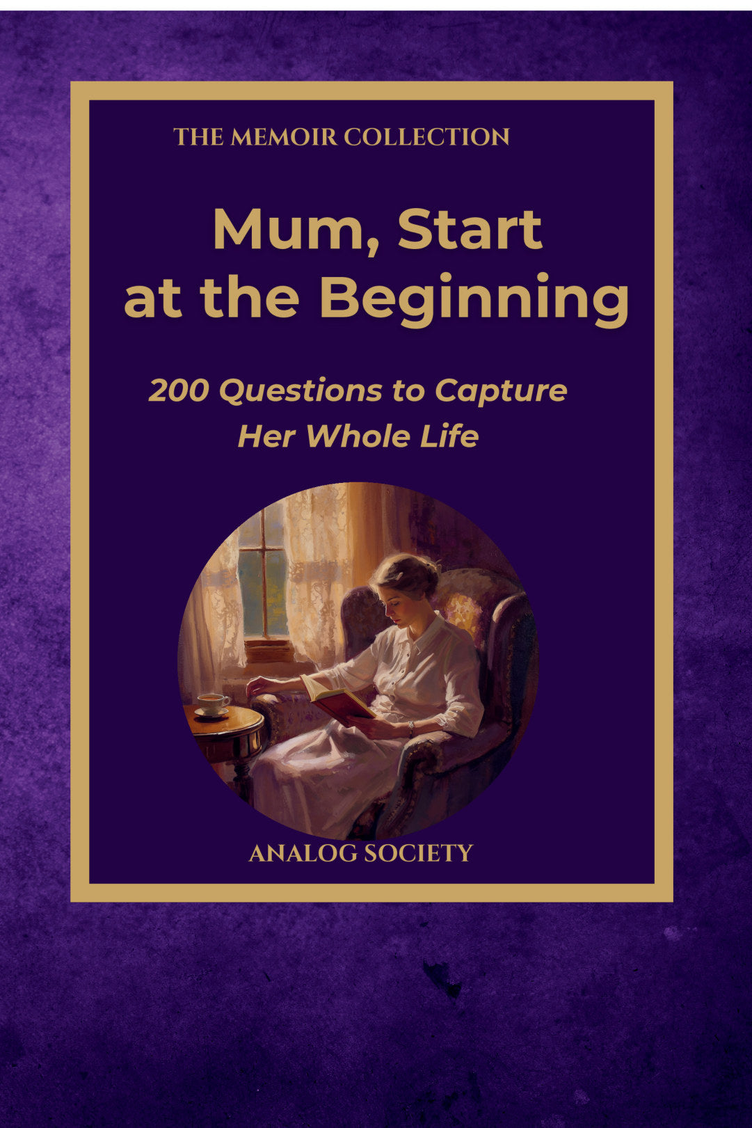 Mum Start At The Beginning, front cover