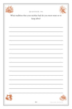 Mum, Start at the Beginning hardcover gift edition, inside page 203