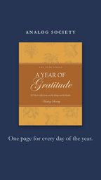 A Year of Gratitude - a short look at the cover and three inside pages