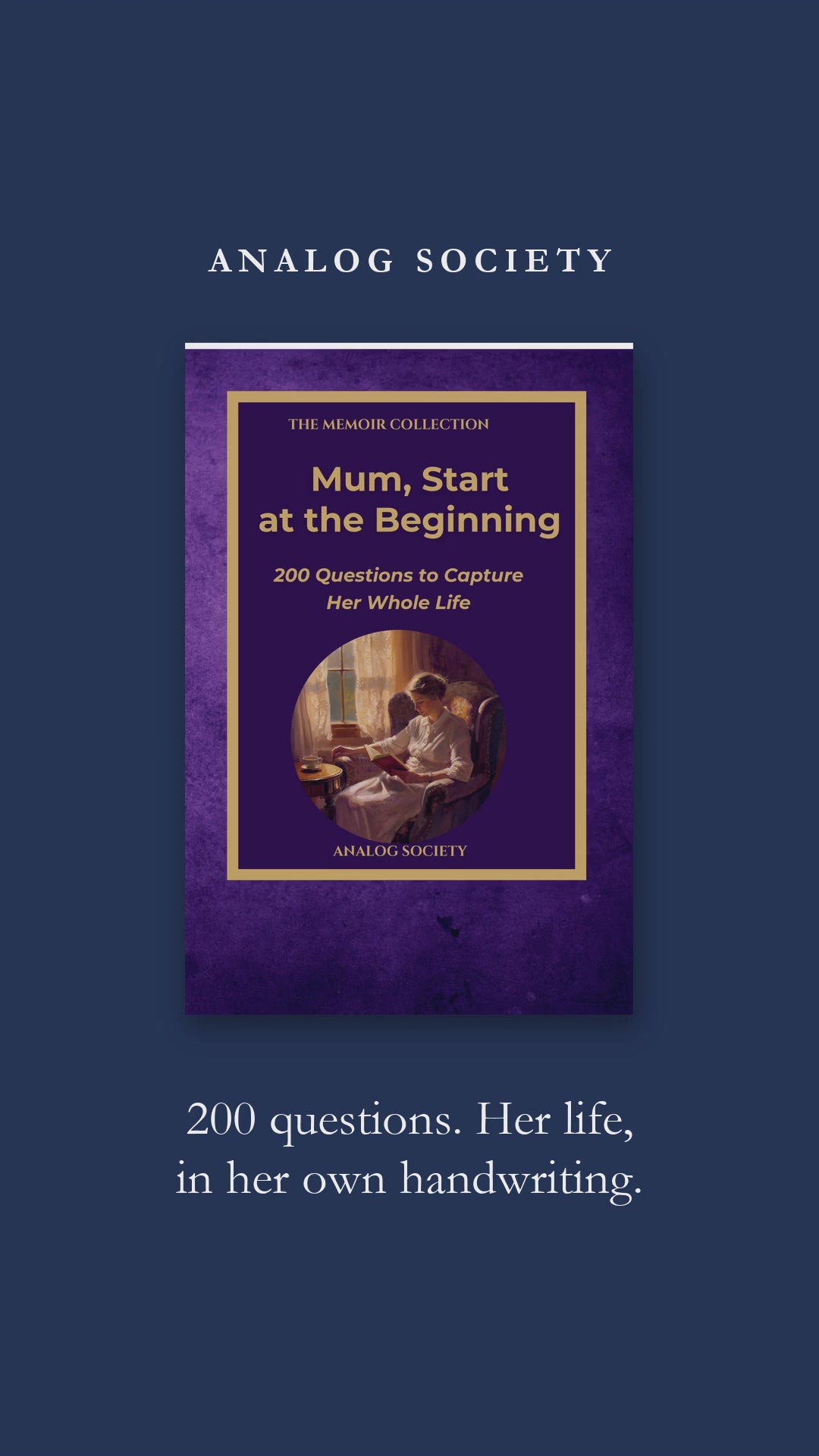 Mum, Start at the Beginning - a short look at the cover and three inside pages