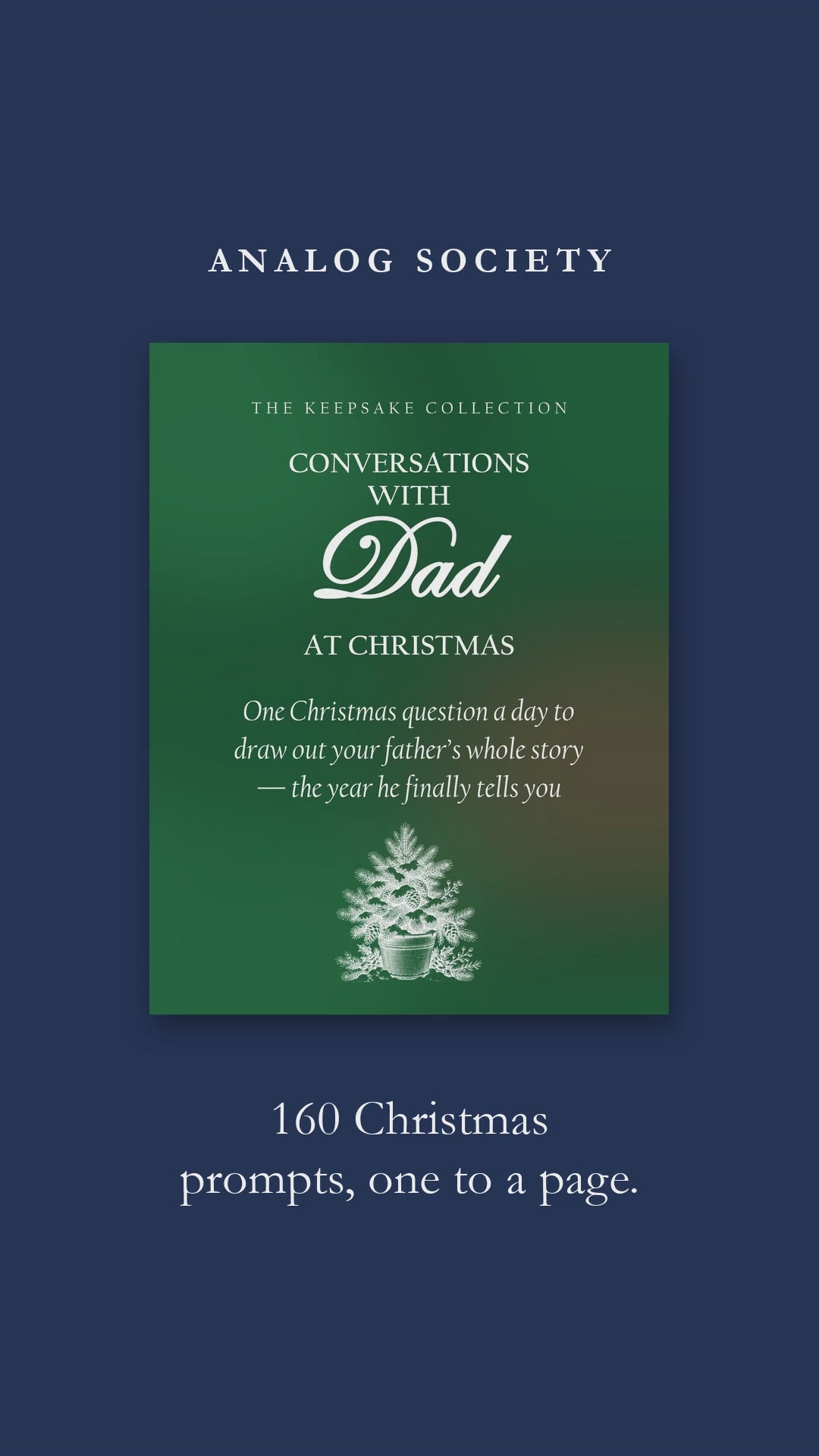 Conversations With Dad at Christmas - a short look at the cover and three inside pages