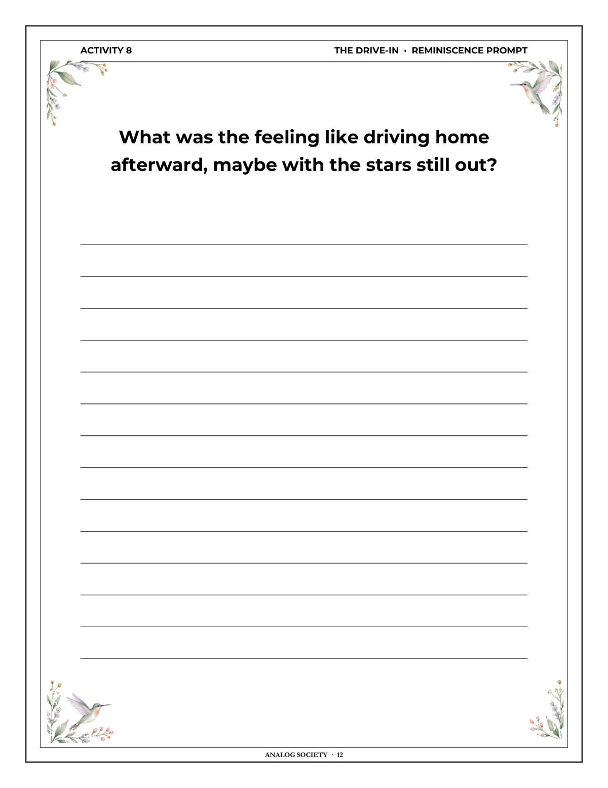 Inside A Memory Book — American Childhood - page 13