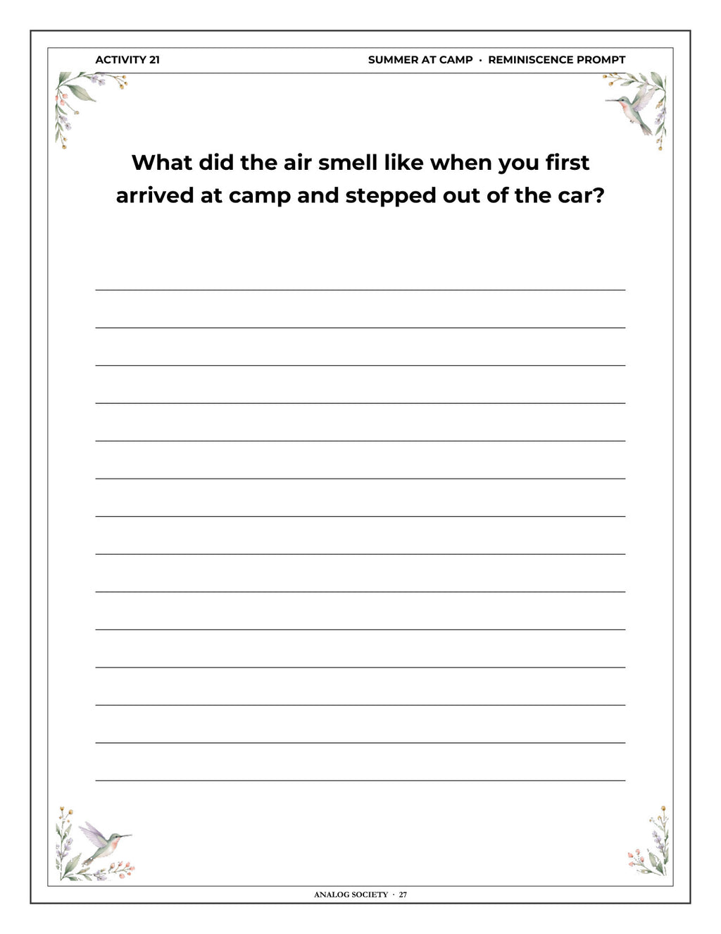 Inside A Memory Book — American Childhood - page 28