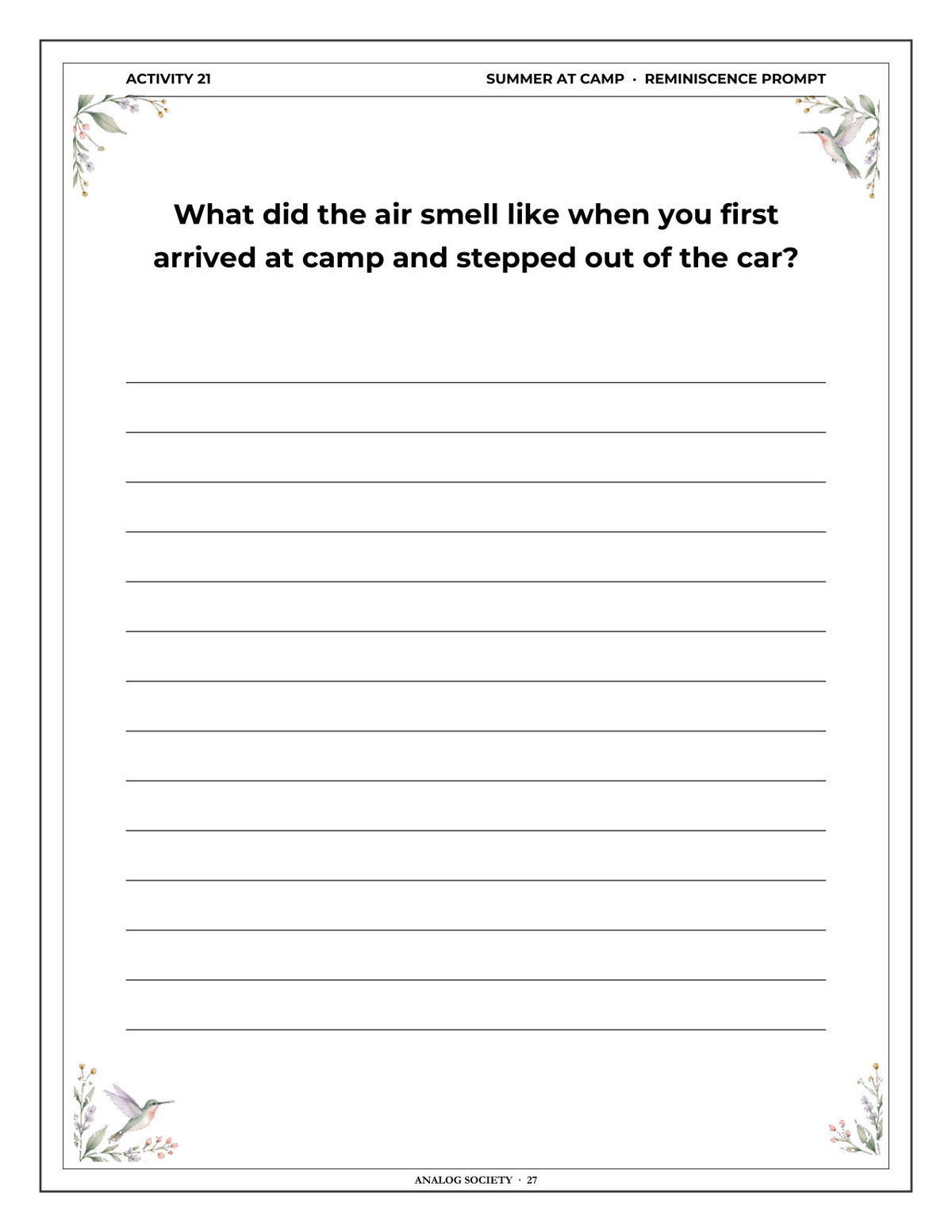 Inside A Memory Book — American Childhood - page 28