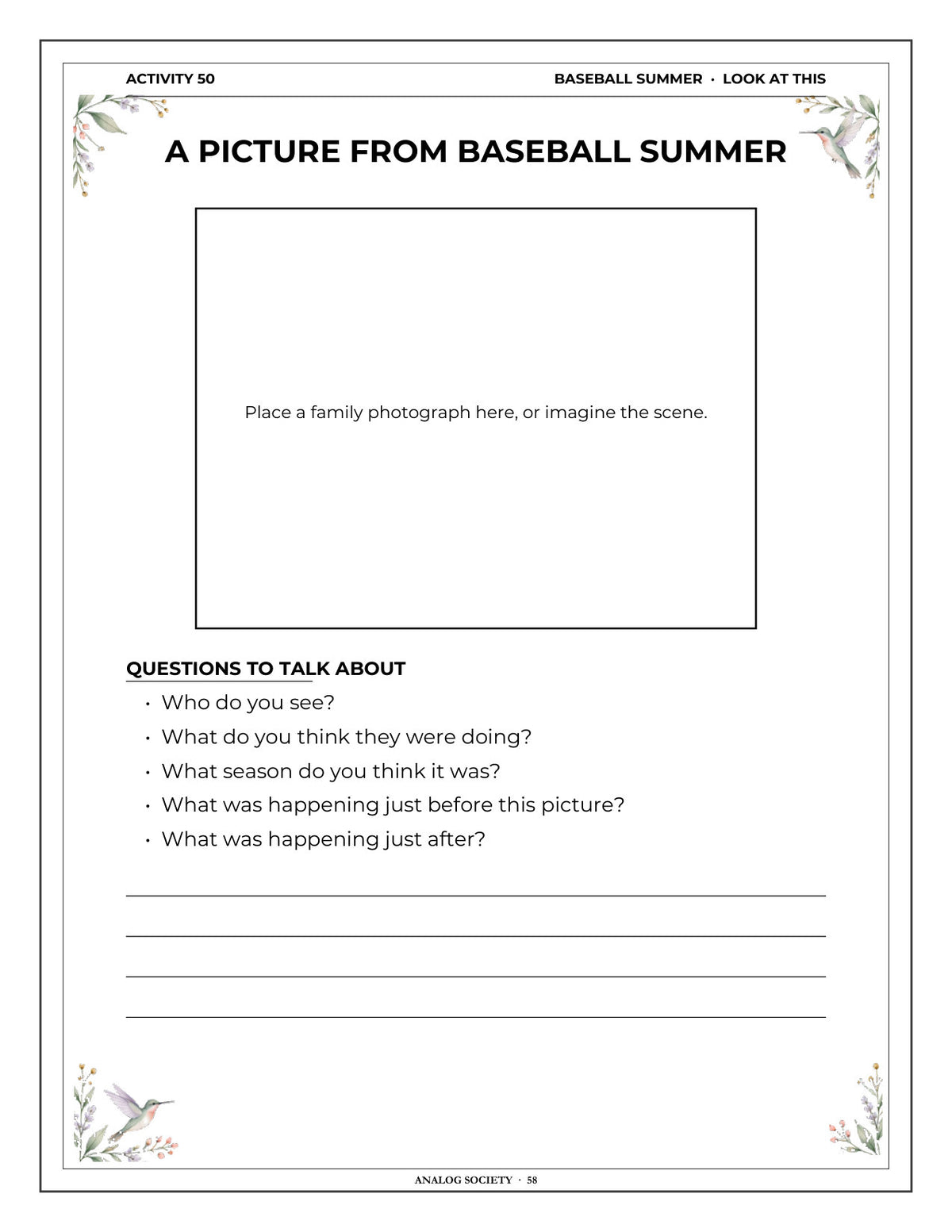 Inside A Memory Book — American Childhood - page 59
